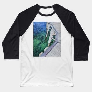 Moonta Jetty Baseball T-Shirt